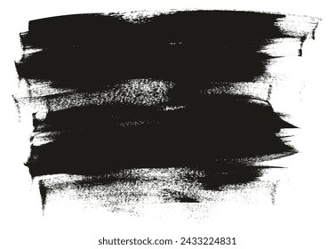 Hand Drawn Flat Calligraphy Paint Brush Regular Long Background High Detail Abstract Vector Background Set 