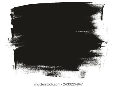 Hand Drawn Flat Calligraphy Paint Brush Regular Long Background High Detail Abstract Vector Background Set 
