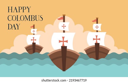 Fondo del día de la columna plana dibujada a mano