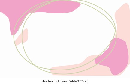 Hand drawn flat design abstract doodle background.