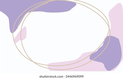 Handgezeichnete flache Design abstrakte Doodle Hintergrund.