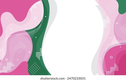 Hand drawn flat design abstract doodle background