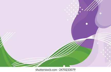 Hand drawn flat design abstract doodle background