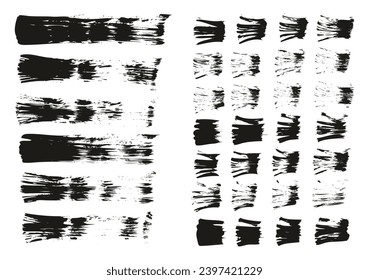 Handgezeichneter Flachlüfter, handgezeichnet, dünne, gerade Linien, Mix aus einem detaillierten, abstrakten Vektorhintergrund-Mix-Set 
