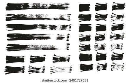 Hand Drawn Flat Fan Brush Hand Drawn Thin Straight Lines Mix High Detail Abstract Vector Background Mix Set 