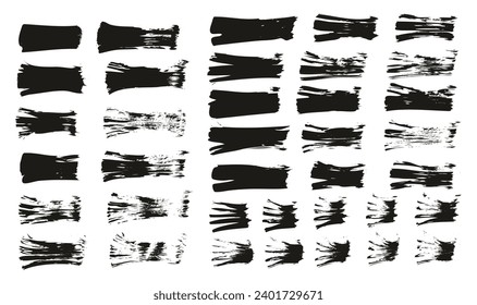 Pincel de ventilador plano dibujado a mano con líneas rectas delgadas Mezcla de fondo de vectores abstracto de alto detalle 