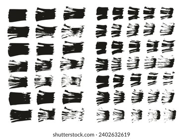Hand Drawn Flat Fan Brush Hand Drawn Thin Straight Lines Mix High Detail Abstract Vector Background Mix Set 
