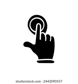 Icono plano dibujado a mano para doble punteo