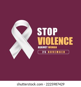Hand drawn flat international day for the elimination of violence against women
