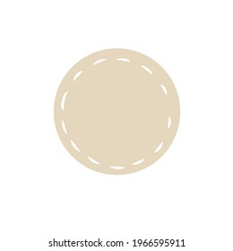 Pavé réutilisable de retrait du maquillage plat dessiné à la main. Zéro déchets, écologie, réutilisation, recyclage, tablettes, lavables. Typographie et usage numérique.