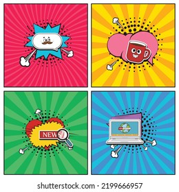 Noticias de la recolección de elementos de dibujos a la moda a la mano