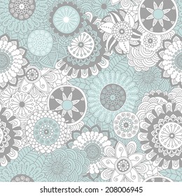 Hand Drawn Floral Background