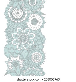 Hand Drawn Floral Background
