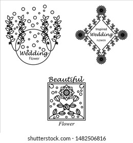 hand drawn floral background vector collection 