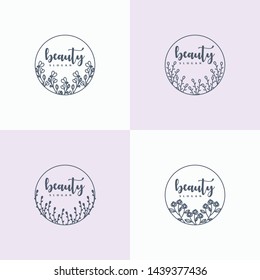 hand drawn floral ornament editable master files