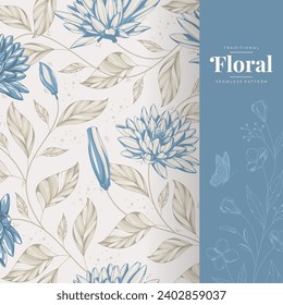 hand drawn floral pattern 13