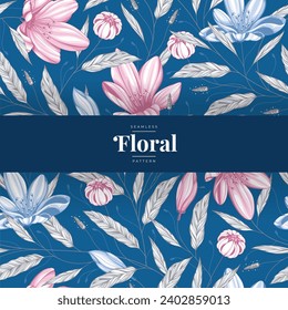 hand drawn floral pattern 18