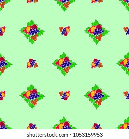 Hand drawn floral seamless background. Will be used for textile print, wallpaper, pattern.