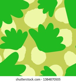 Hand drawn floral seamless pattern. Doodle background. Seamless cute illustration. Trendy textile, fabric, wrapping.