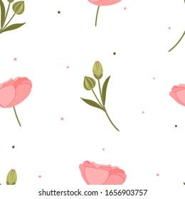 Tapa floral de mano sin fisuras para papel impreso, textil, papel pintado. Antecedentes dibujados a mano.