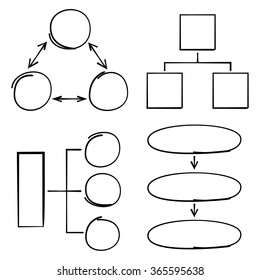 Hand Drawn Flow Chart Diagram