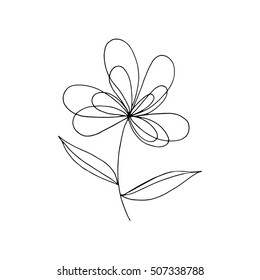 Continuous One Line Drawing Flying Butterfly Stock Vector (Royalty Free ...