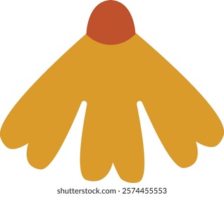 Hand Drawn Flower Bud Vector Illustration