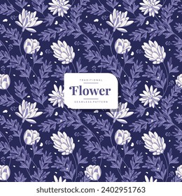hand drawn flower pattern 10