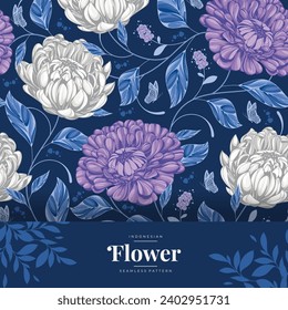 hand drawn flower pattern 21