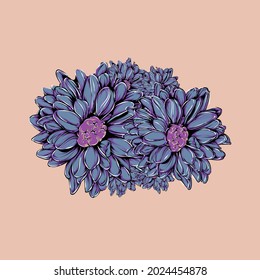 Hand Drawn Flower Pattern Illustration