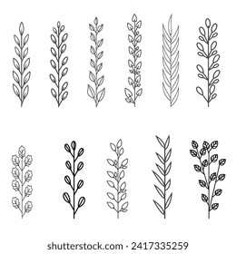 Hand Drawn Flower Vector Design