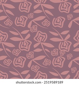 Impresión de fondo de flores dibujadas a mano para textiles. Las flores dibujadas hermosa ilustración para la tela. Diseño de patrón de adorno sin costuras.