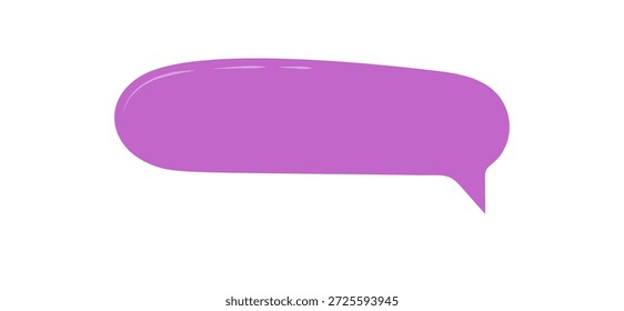 Parche de burbuja de habla fluida dibujado a mano en estilo de color audaz. El cuadro de texto de chat redondo combina el mensaje abstracto y el comentario con la comunicación lúdica. Forma circular, ideal para conversación o cuadro de texto en