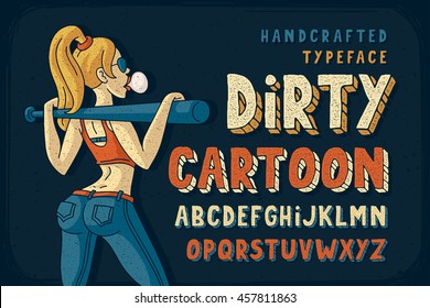 Hand Drawn Font 