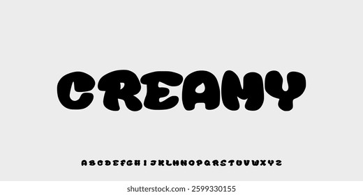 Hand Drawn font letters alphabet font Uppercase  for design vector and illustration