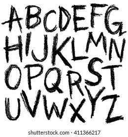 hand drawn font,sketch alphabet set,vector font,halloween
