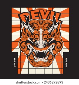 Hand Drawn Foo Dog Illustration Stock Vector	
