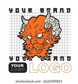 Hand Drawn Foo Dog Illustration Stock Vector	
