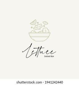 Hand Drawn Food logo design template