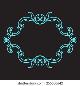 Hand drawn frame