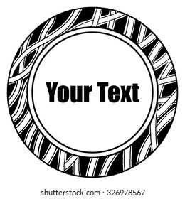 Hand drawn frame. Ideal for cards, invitations, design.