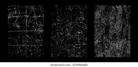 Handgezeichneter Rahmen mit einer rauen, gerissenen Kante mit Grunge-Elementen und Tintenfässern. Vintage-Fotos oder Stempel für Spritzlackiertechniken. Flache Vektorgrafik einzeln