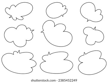 Hand drawn frame sets Vector