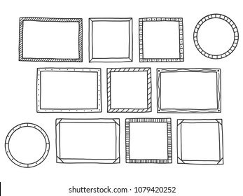 Hand Drawn Frame Images Stock Photos Vectors Shutterstock