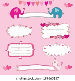 Hand Drawn Frames - Valentine