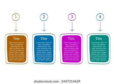 Hand drawn free form abstract shapes for text background