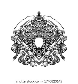 2,817 Freemason tattoo Images, Stock Photos & Vectors | Shutterstock