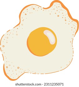 Hand Drawn Fresh Egg Illustration Graphic Element
