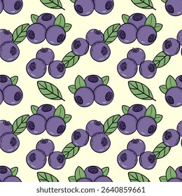 Hand drawn with fresh fruit seamless pattern, tropical fruits vector illustration design.