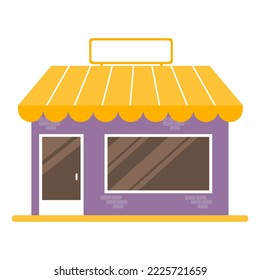 escaparate de tienda amigable a mano